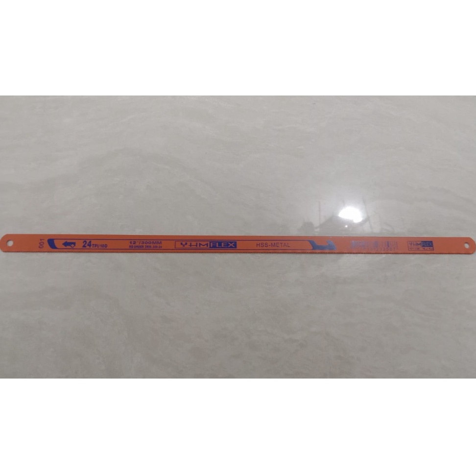 MATA GERGAJI BESI YHM FLEX/HACKSAW BLADE 12"/ 12 INCH 24TPI