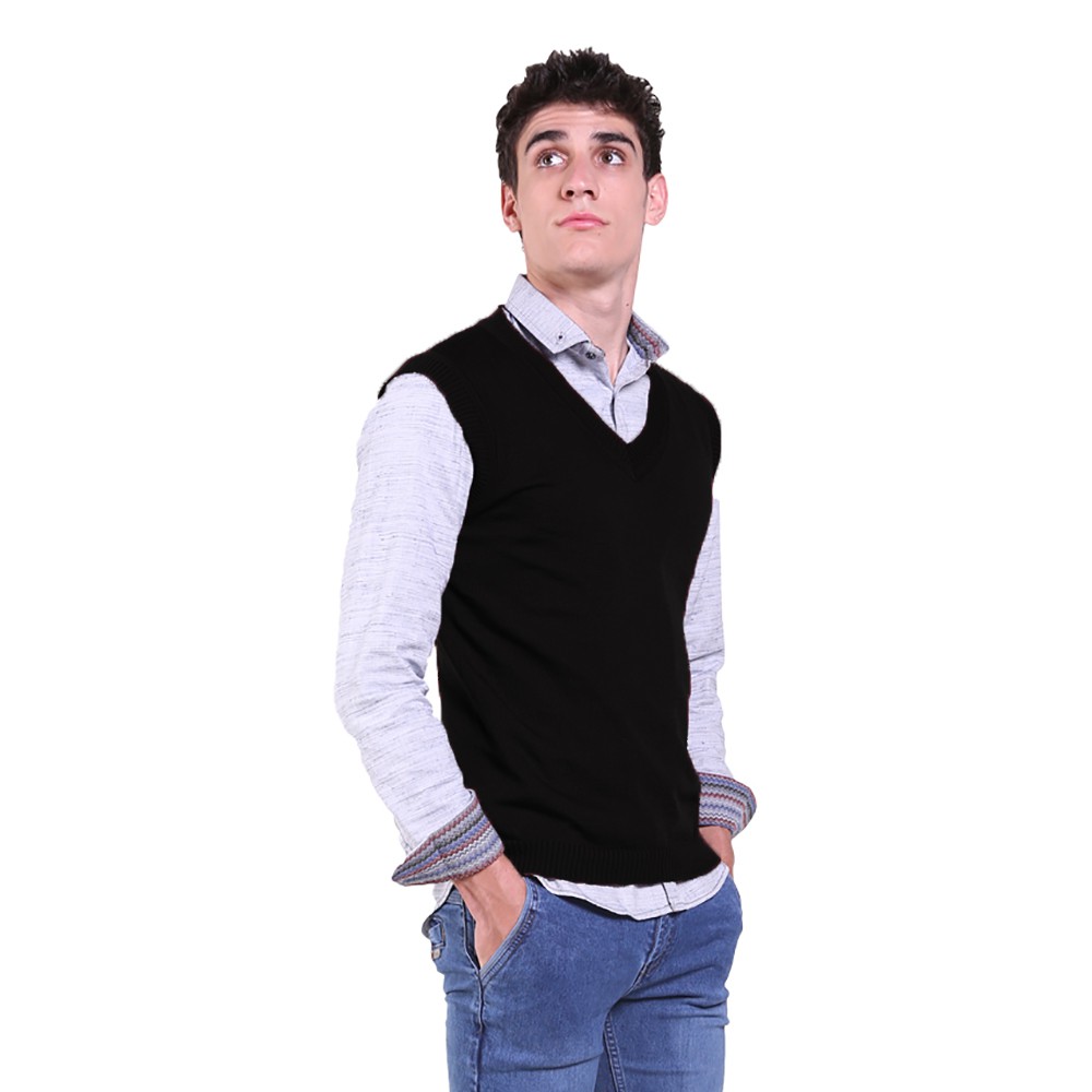 Rompi Vest Rajut baju kerja Pria Kantor - XSHOP Ian