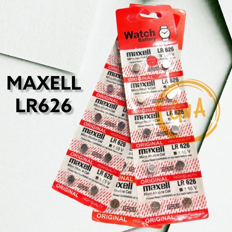 Baterai Batre Jam Tangan Maxell Sony AG3 LR41 LR626 377 SR626SW