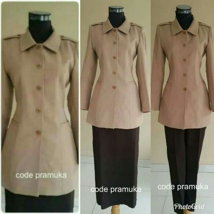 Jual Seragam Baju Pramuka Guru Pembina Setelan Indonesia Shopee Indonesia