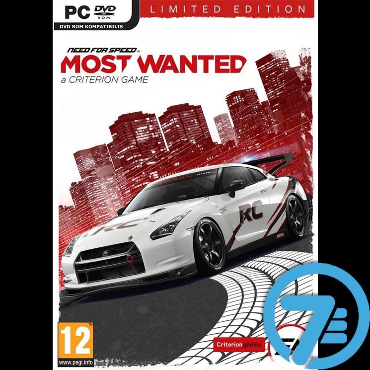 Nfs Most Wanted Limited Edition Need For Speed Game Pc Shopee Indonesia