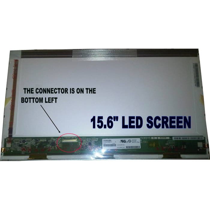 LED LCD LAYAR LAPTOP TOSHIBA ACER DELL AXIOO MONITOR 15.6 INCH - TEBAL
