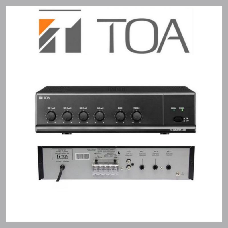 Amplifier TOA ZA-230W / ZA230 / ZA 230 30watt Original