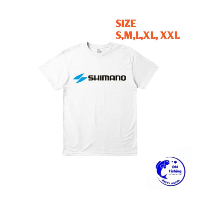 KAOS SHIMANO LABEL LENGAN PENDEK