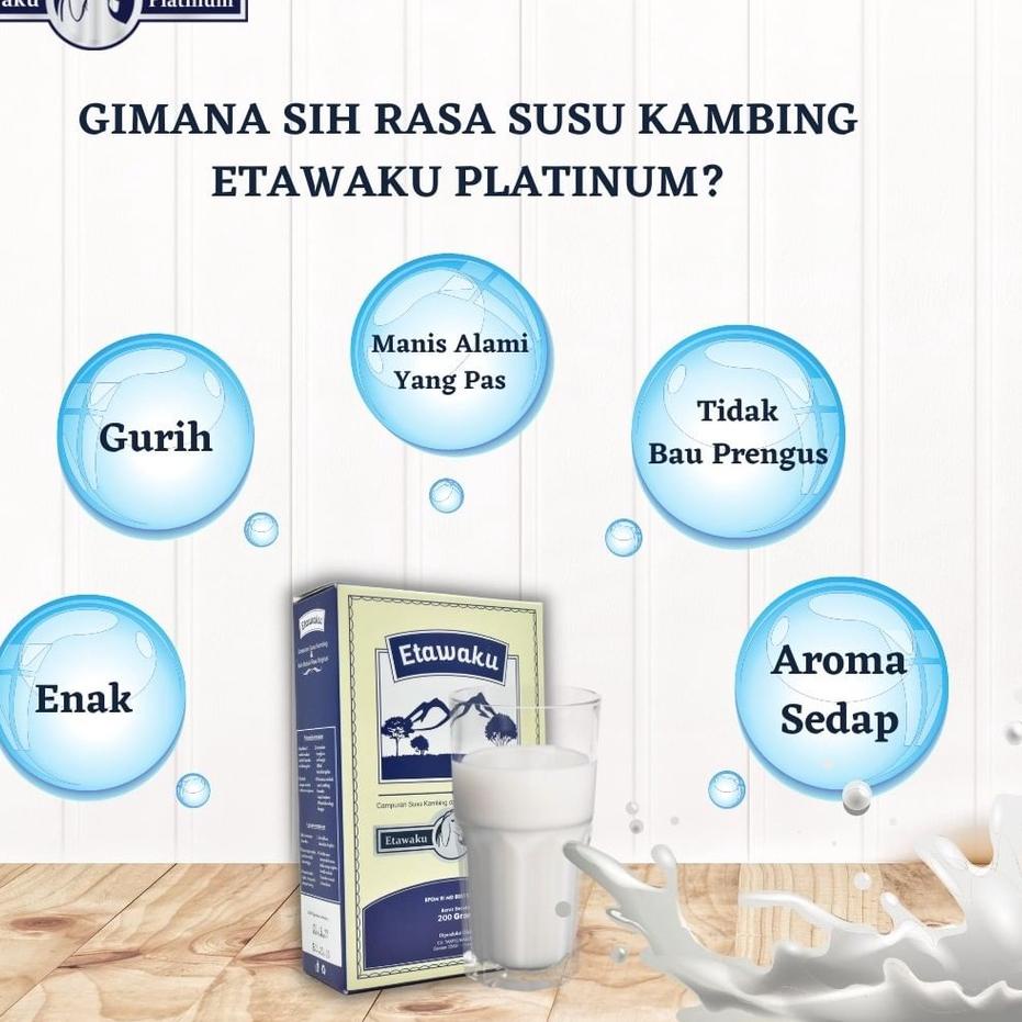 

Trendy Etawaku Platinum - Susu Kambing Etawa dan Krimer Redakan Sesak Nafas Bubuk Asi Booster Mengatasi Gangguan Pernapasan Pernafasan Meningkatkan Imunitas Tubuh Daya Tahan Tubuh Isi 200gr ,,