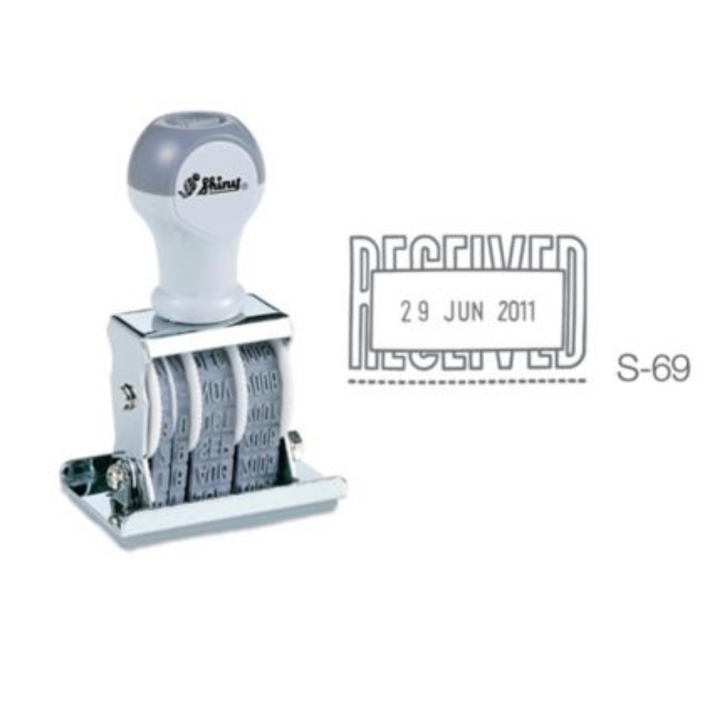 

Stempel Shiny Die Plate Dater Stamp S-69