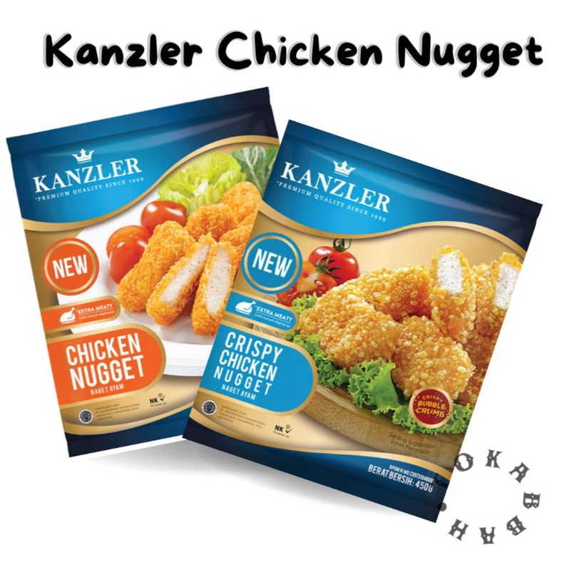 

Kanzler Nugget Chicken Crispy Original 450 gram