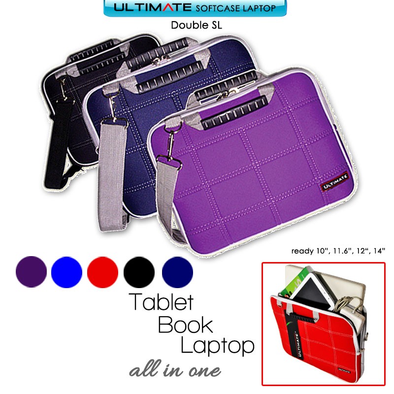 TAS LAPTOP PRIA DAN WANITA SOFTCASE SL