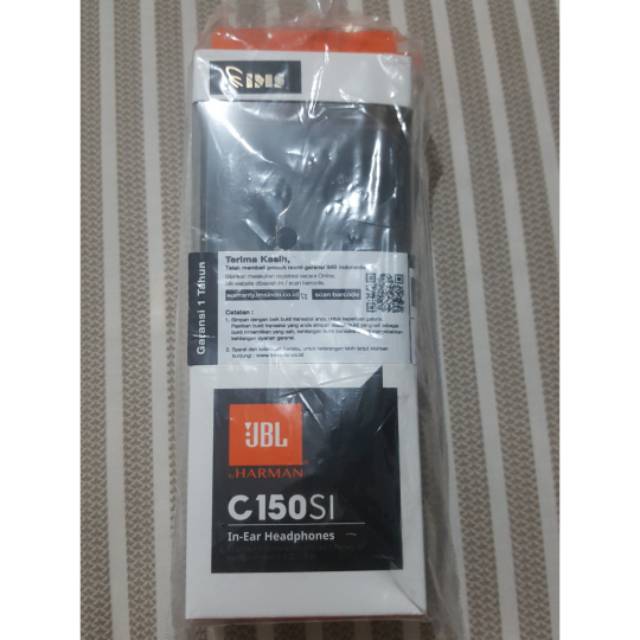 JBL C150SI earphone ORI