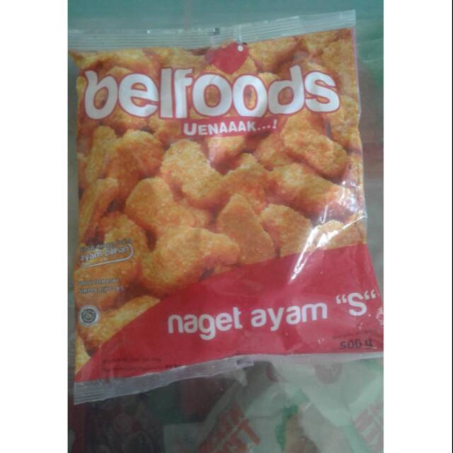 

Belfoods Uenaaak Nugget S 500 (Bentuk Huruf S)