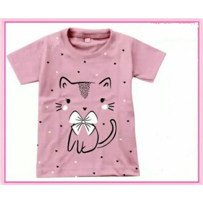 COD/KAOS ANAK CEWEK 2-8 TAHUN/KAOS IMPORT