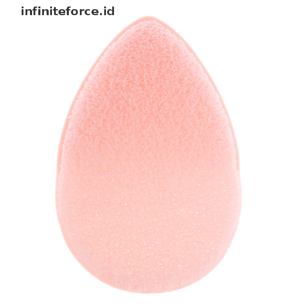 Infiniteforce.id Spons Puff Bentuk Tetesan Air Alat Pembersih Makeup / Kosmetik Wanita