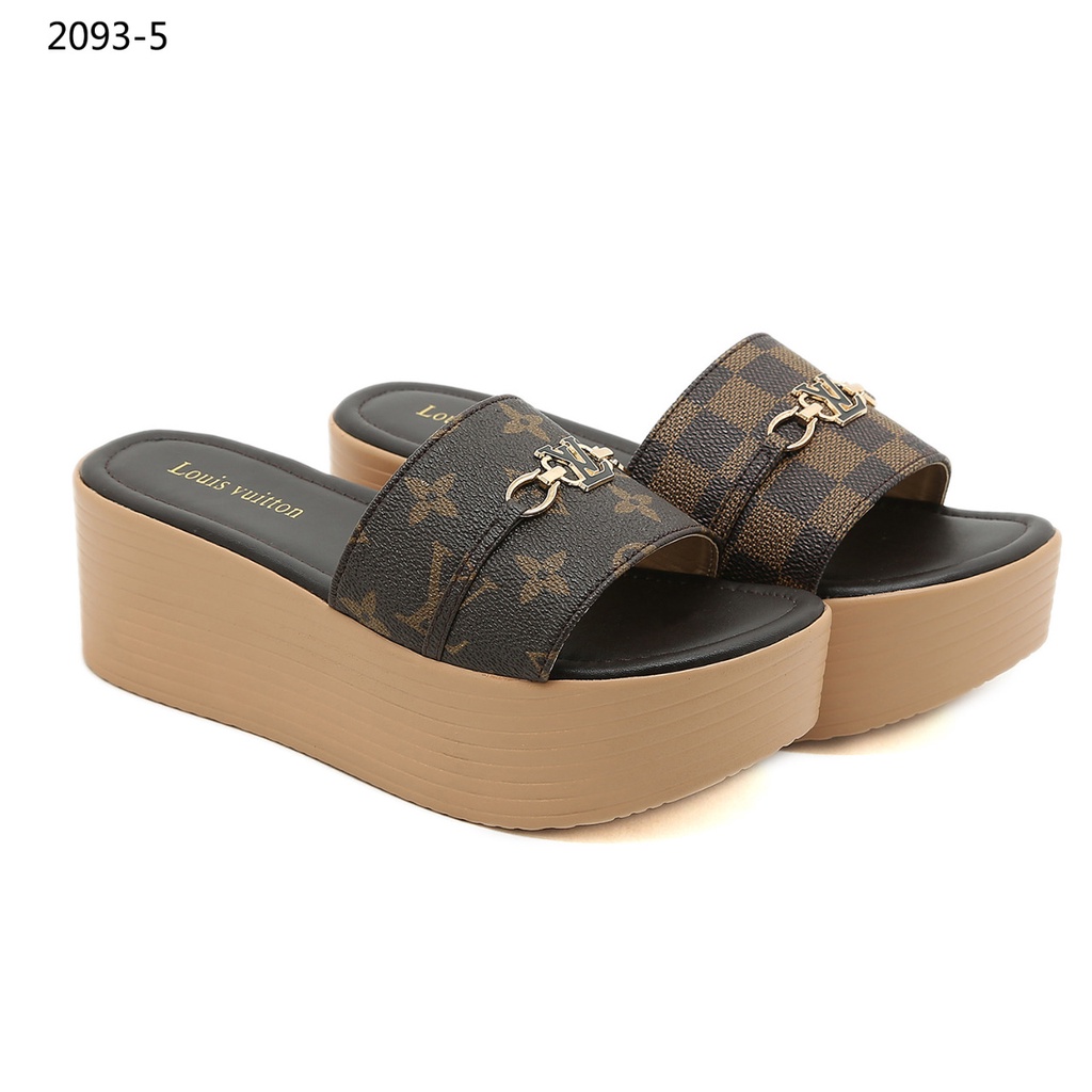 Wedges Platform slide Mule Sandals #2093-5