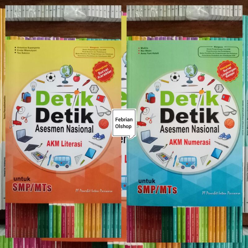 Jual BUKU DETIK DETIK ASESMEN NASIONAL AKM LITERASI DAN AKM NUMERASI 