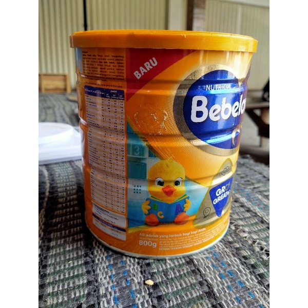 kaleng bekas susu 800gr cocok buat pengrajinan tangan dan tempat* wadah lainnya Dll