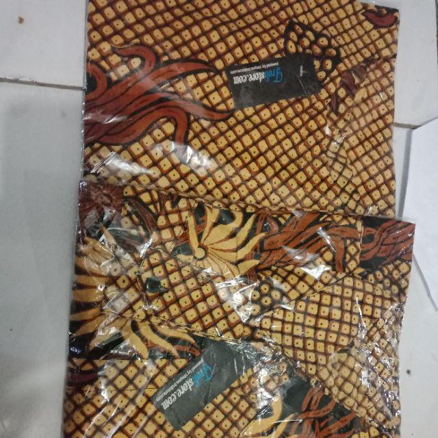 Trolis Grosir Batik Pasangan Sarimbit Couple Motif Omah Tawon Batik Seragam Kerja Kantor Kuliah
