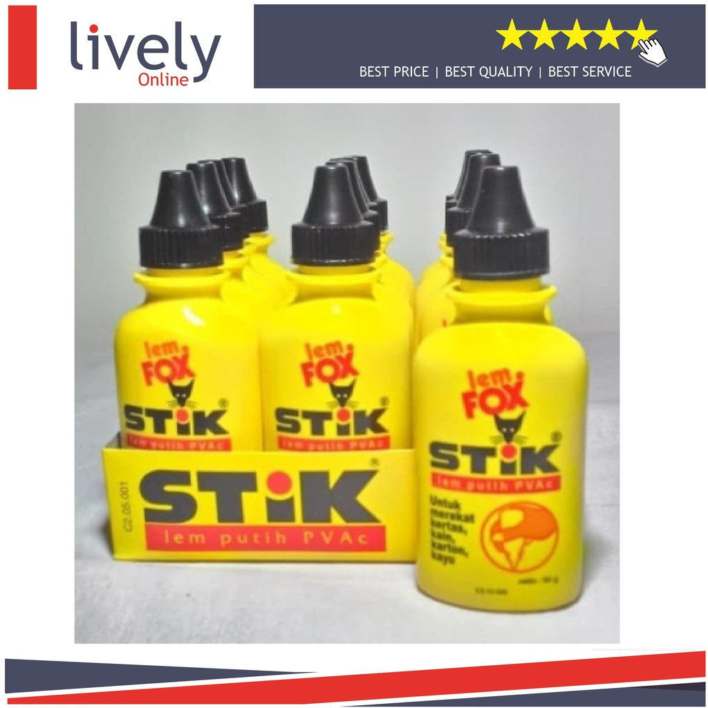 LEM FOX / LEM STIK / GLUE STICK 60 Gr