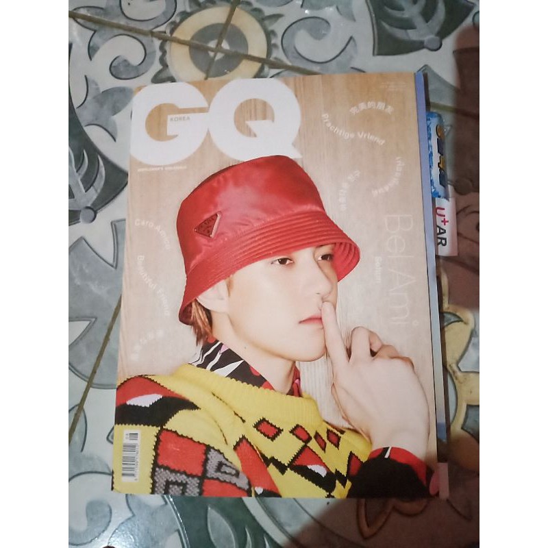 Majalah korea GQ august Versi Sehun