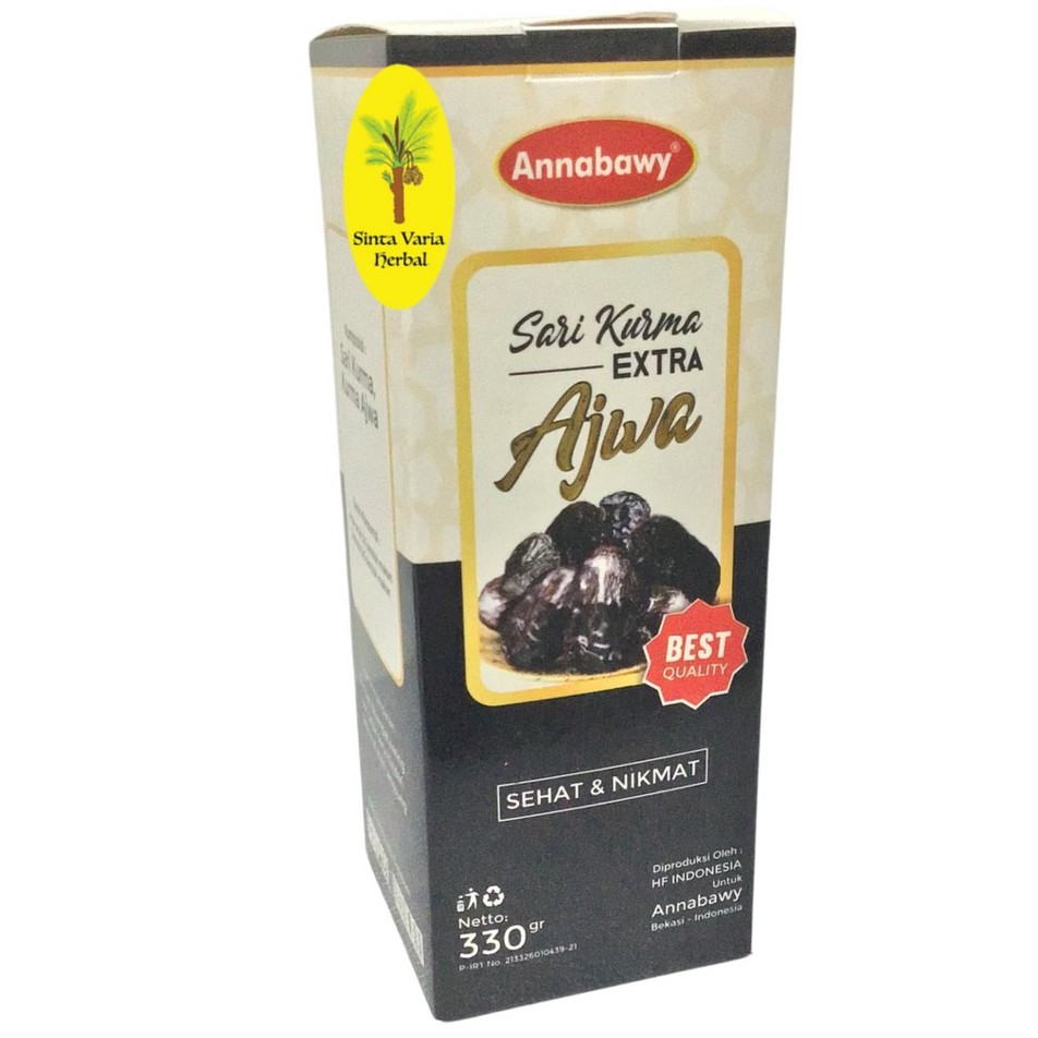 

sari kurma ekstra kurma ajwa annabawy 330g