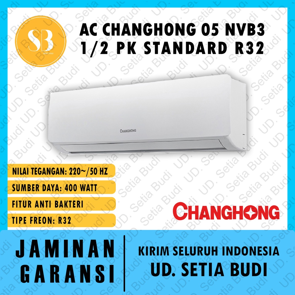 AC Split Changhong CSC-05NVB3 1/2 PK Standard R32