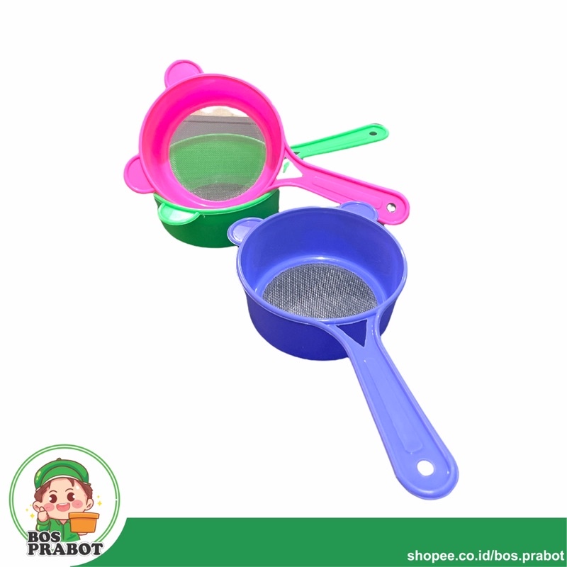 SARINGAN PLASTIK 12CM / SARINGAN TEH PLASTIK / SARINGAN SERBAGUNA / SARINGAN TEH DAUN / SARINGAN PLA