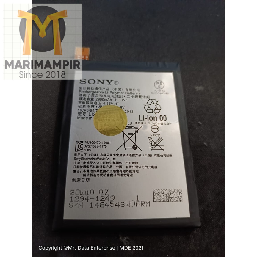 Marimampir Baterai Sony Xperia Z5 / Z5 Big Original Batre Battery