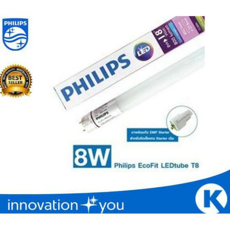 Lampu Panjang T8 Ecofit Led Tube 8w Mycare Philips