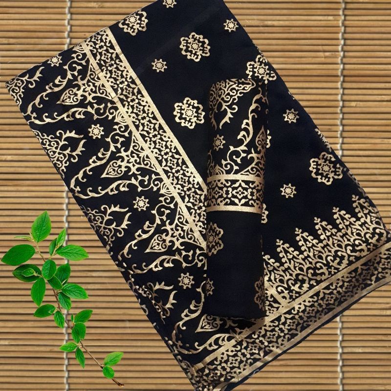 kain batik prada gold songket palembang
