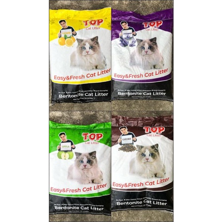 Pasir Kucing TOP Cat Litter kemasan