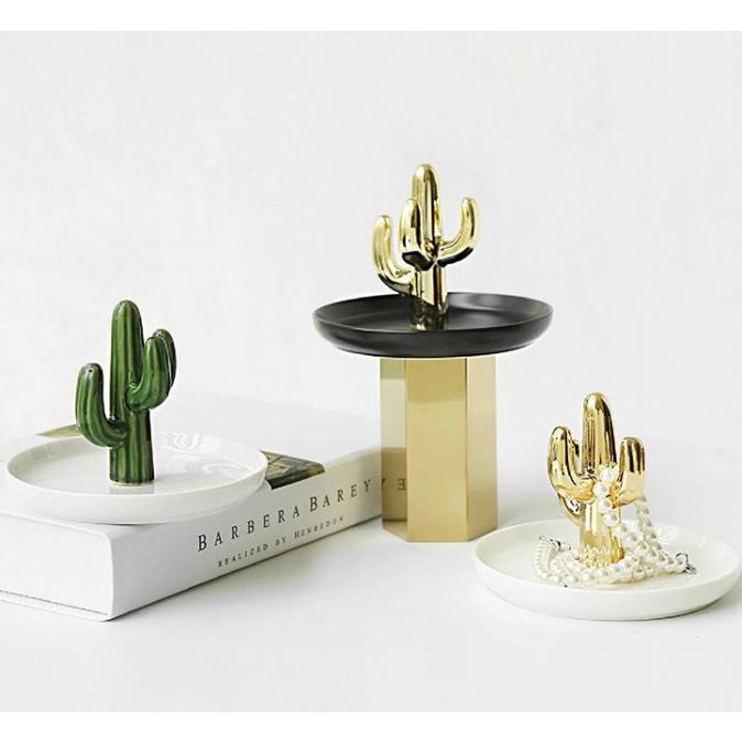 

Promo Awal tahun Cactus Jewelry Tray / Pajangan meja Cactus dekorasi Promo Awal tahun