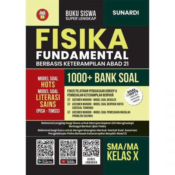 BUKU FISIKA KELAS 10 / BUKU FISIKA SMA / FISIKA FUNDAMENTAL SMA MA KELAS 10