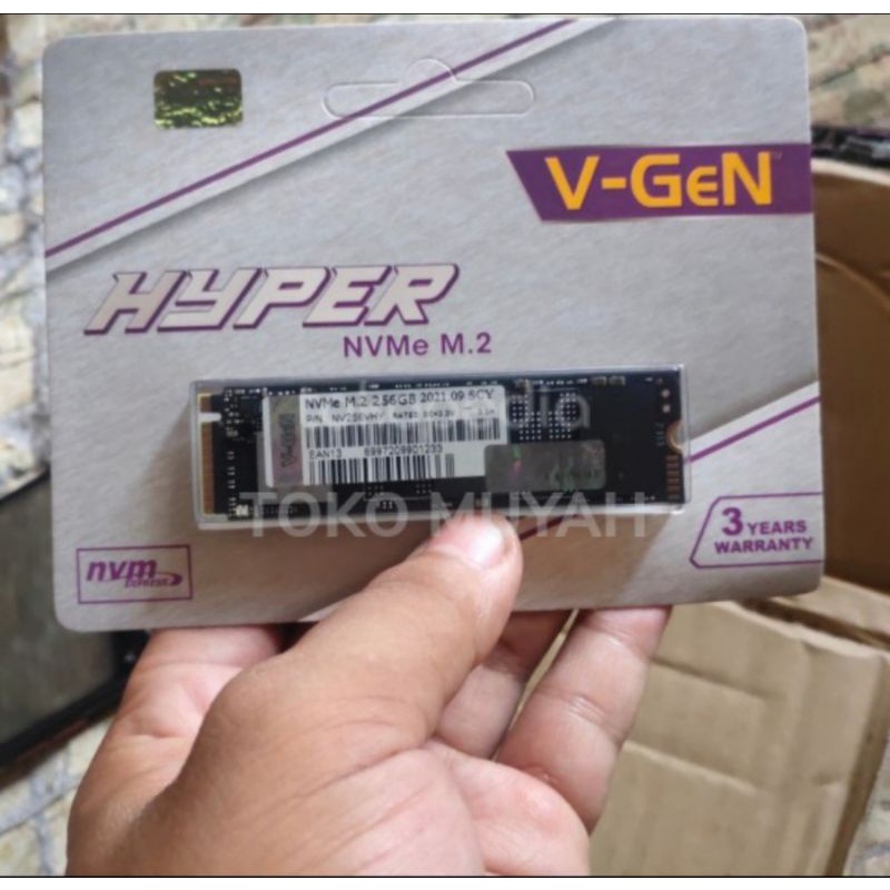 SSD VGEN HYPER NVME M.2 PCIE 256GB HYPER SPEED V-GEN