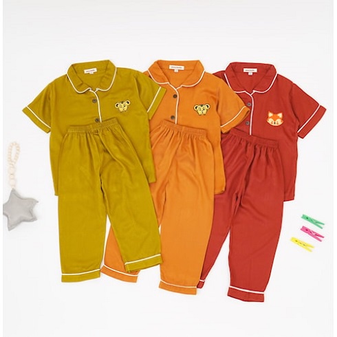 Set Pajamas Anak Keren Usia 1-7th PB3