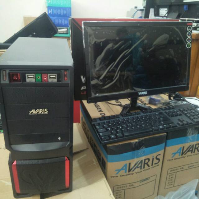 Komputer Rakitan fullset siap pakai untuk UNBK,Kantor,Admin dan lain-lain