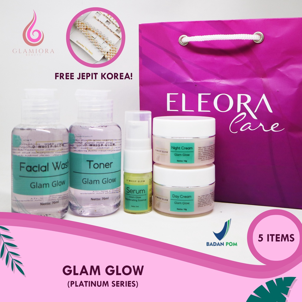[TERLARIS] Eleora DWhisp Glow Original Skincare Bpom Termurah