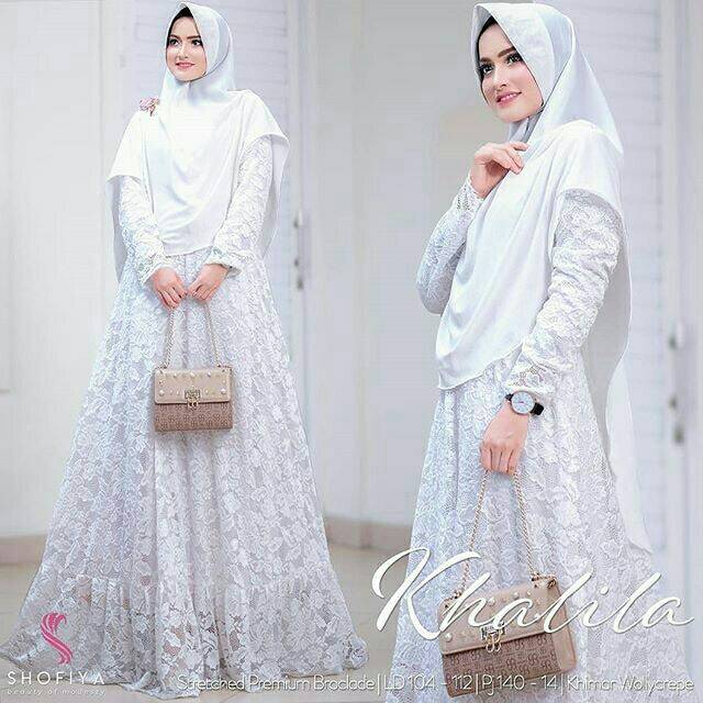 Khalila Syar'i DRESS MUSLIM, baju wanita, baju gamis, dress, gamis, Baju gamis, fashion wanita,SYARI