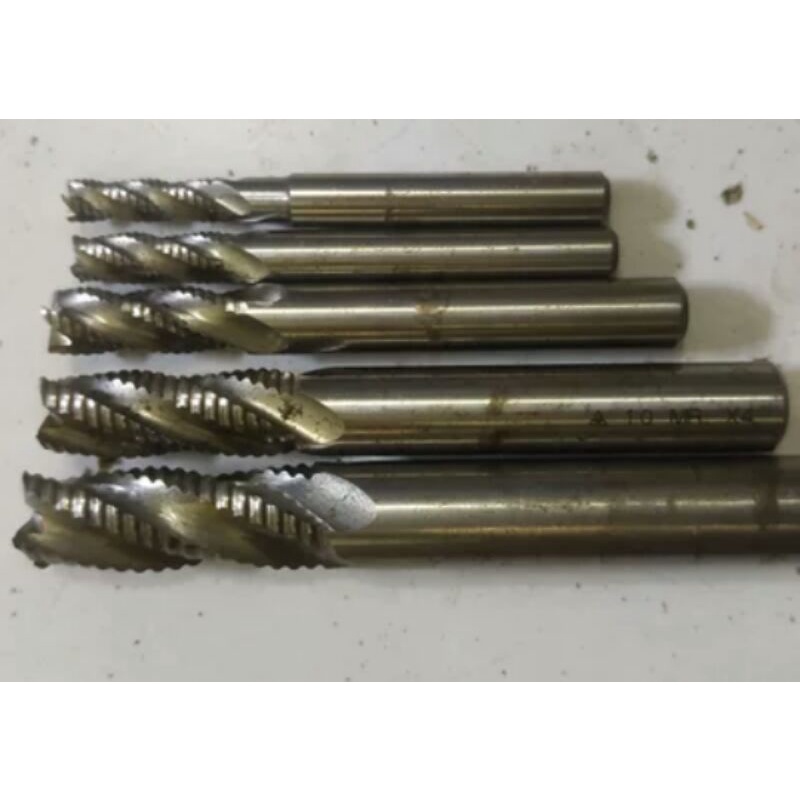 endmill roughing hss set 5 6 8 10 12 mitsubishi
