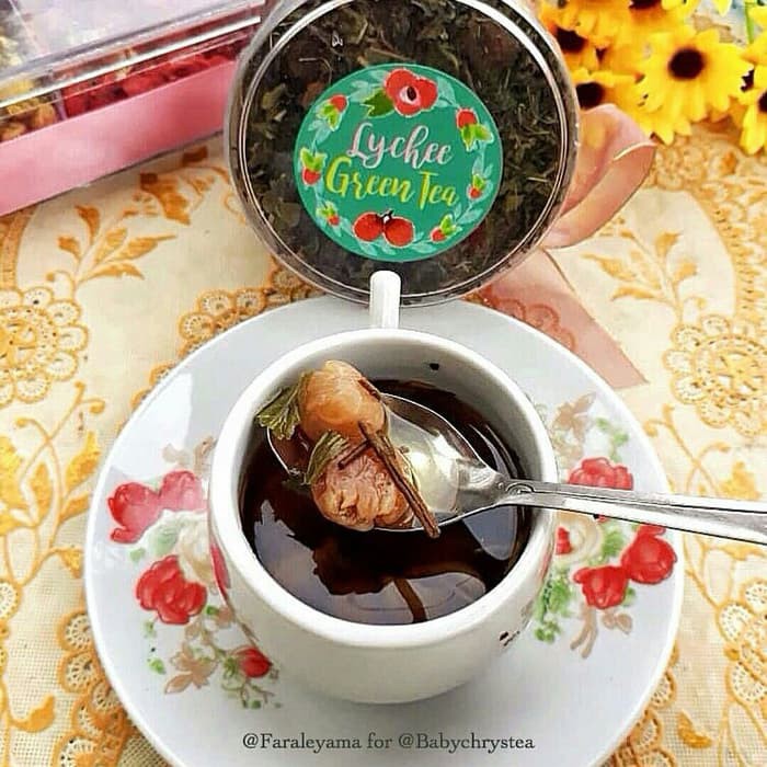 

Lychee Greentea 100gr - tth1707