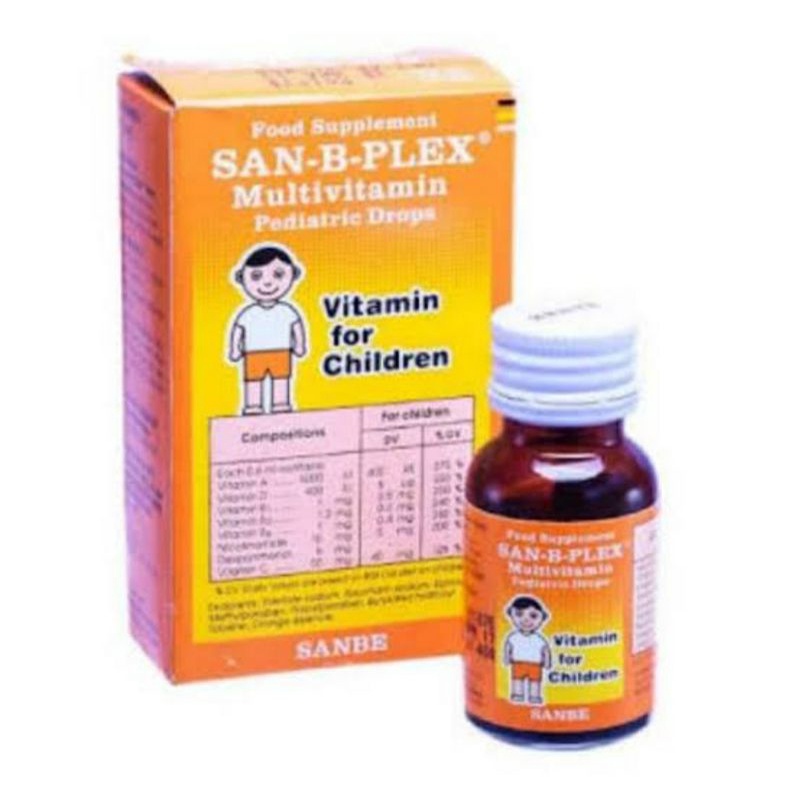 San-B-Plex Drop 15mL Baik Untuk Bayi & Anak