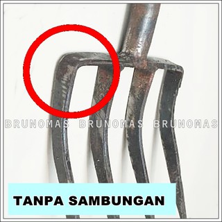  Garpu Tanah  Empat Mata 4 GiGi Baja Super Shopee Indonesia