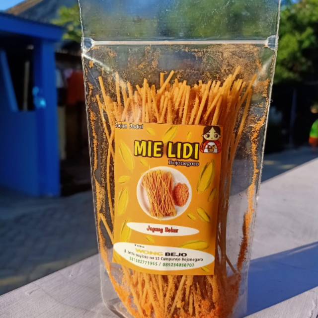 

Mie lidi jagung bakar