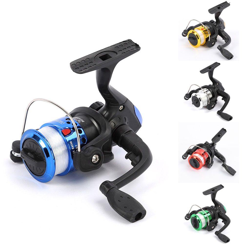 Lanfy Gulungan Pancing Diameter Besar 5.2: 1gear Ratio Spinning Reel Tackle Aksesoris Roda Pemutar