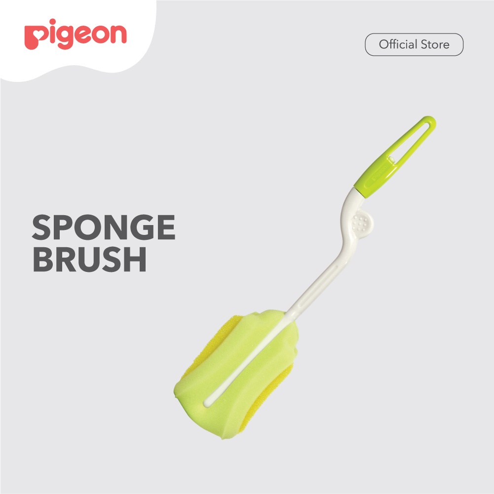 Sikat Pembersih Botol Susu PIGEON Sponge Brush