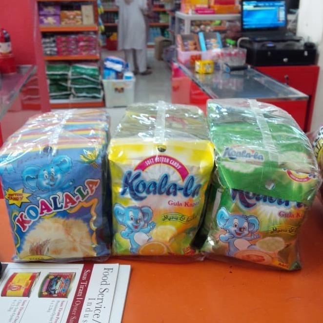 

tg✵Terbaru MANISAN PERMEN GULA KAPAS LA LA KOALA-LA KOALA KOALALA 10 Sachet 80 ✵