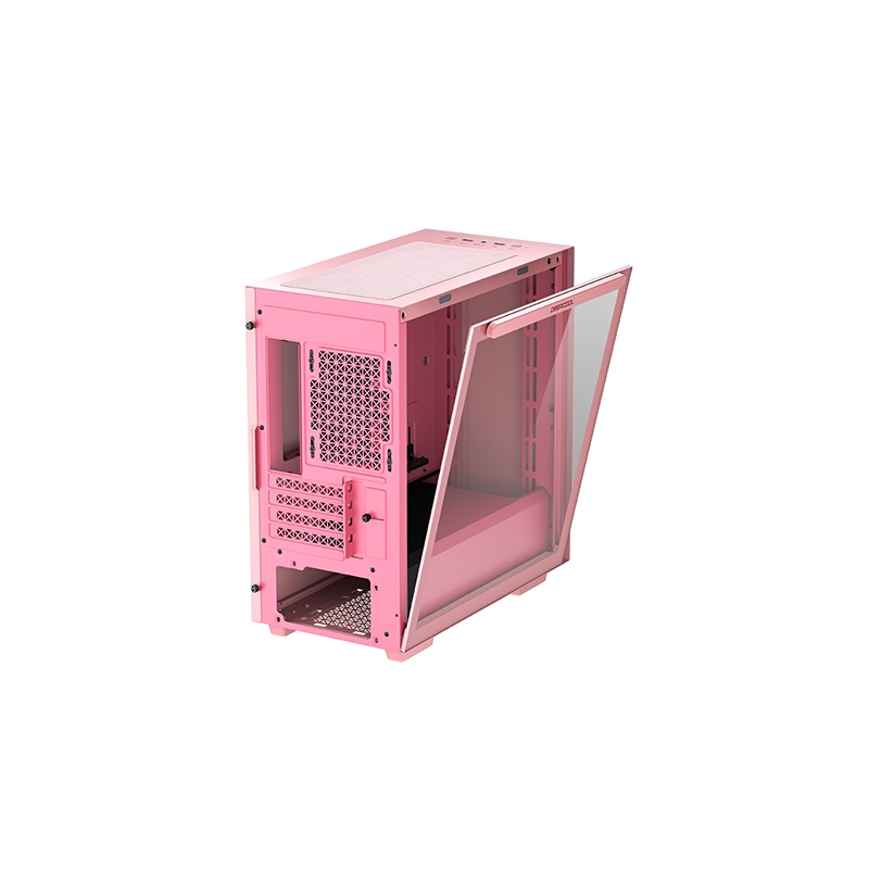 Deepcool Macube 110 Pink + 1 Fan Micro ATX Casing PC Gaming