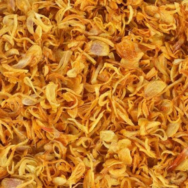 

COD Bawang Goreng Asli 1 Kg Renyah Ori Pedas Asin Free Ongkir