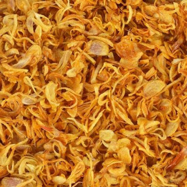 COD Bawang Goreng Asli 1 Kg Renyah Ori Pedas Asin Free Ongkir