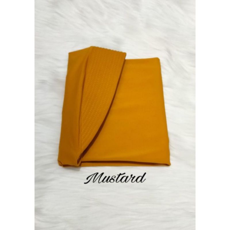 JILBAB SPORT/ HIJAB BERGO SPORT INSTAN PREMIUM/ BERGO HAMIDAH SPORT HIGH QUALITY-Mustard