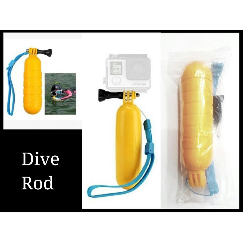 Floating Hand Grip Dive Rod Gopro