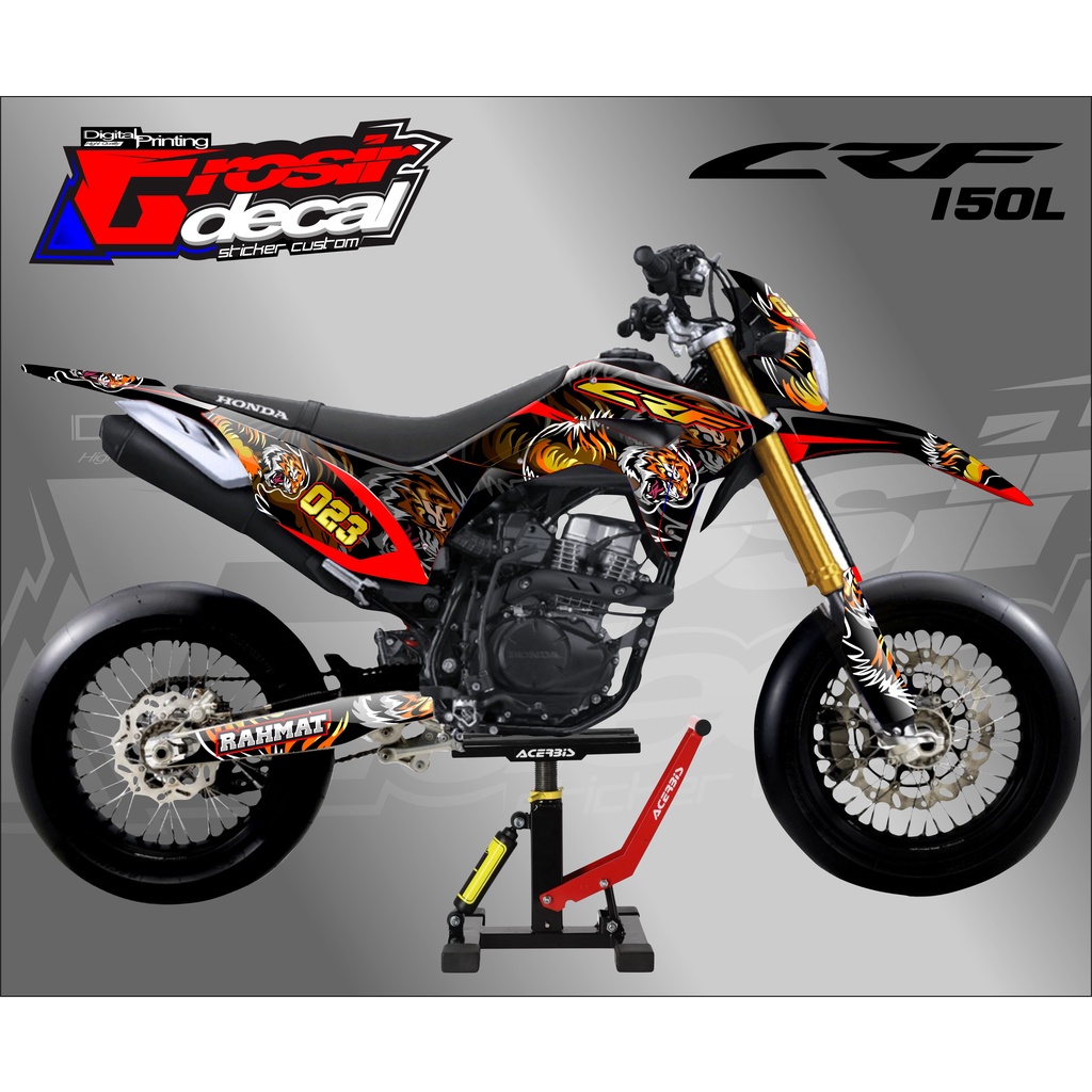 Decal sticker CRF 150 Dekal stiker CRF 150 Fullbody